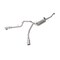 Afe Stainless Steel, With Single Muffler, 3 Inch Pipe Diameter, Single Exhaust With Dual Exits 49-33123-P - alternate 1